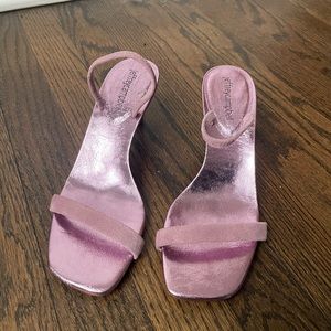Size 6 Jeffery Campbell Purple Heels